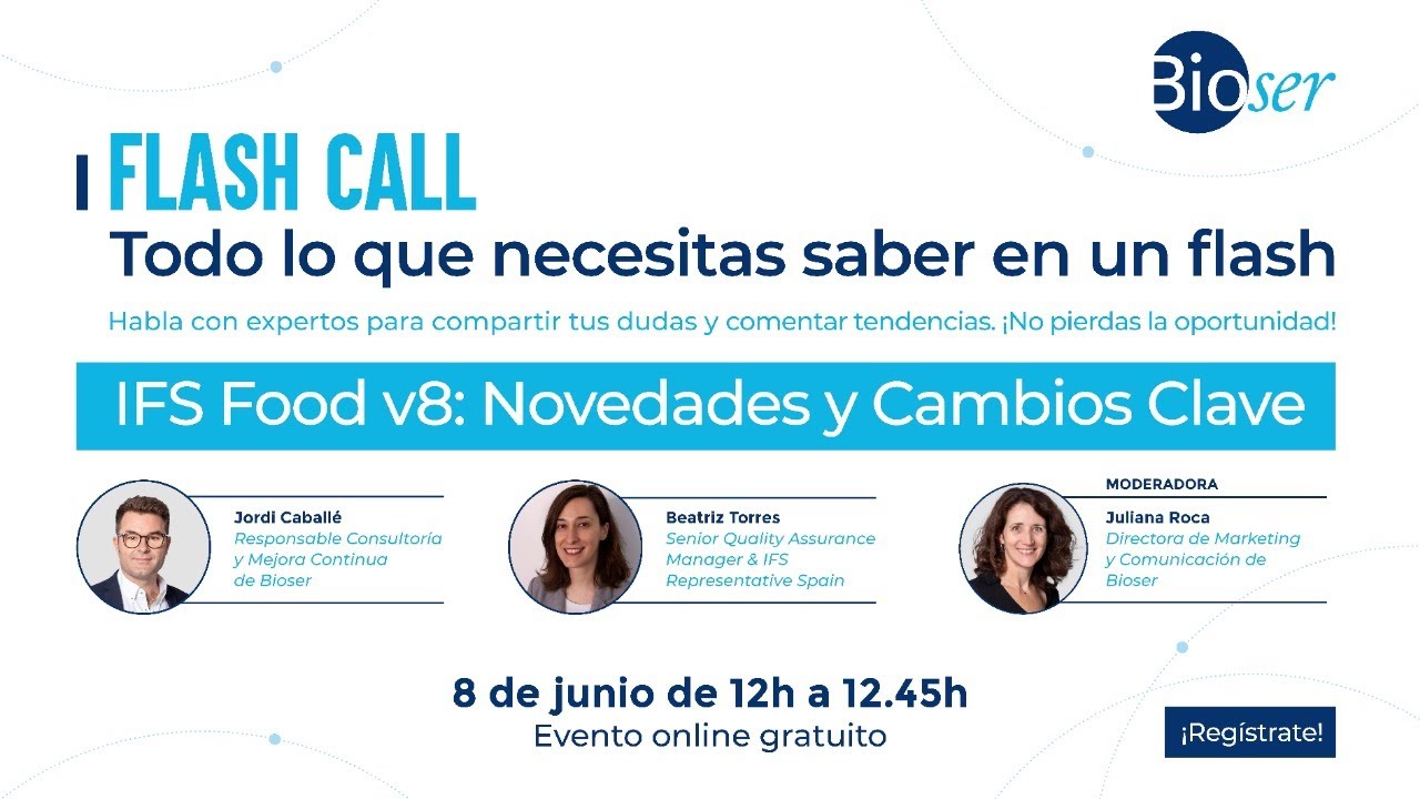 #4 Flash Call - IFS Food versión 8: Novedades y Cambios Clave