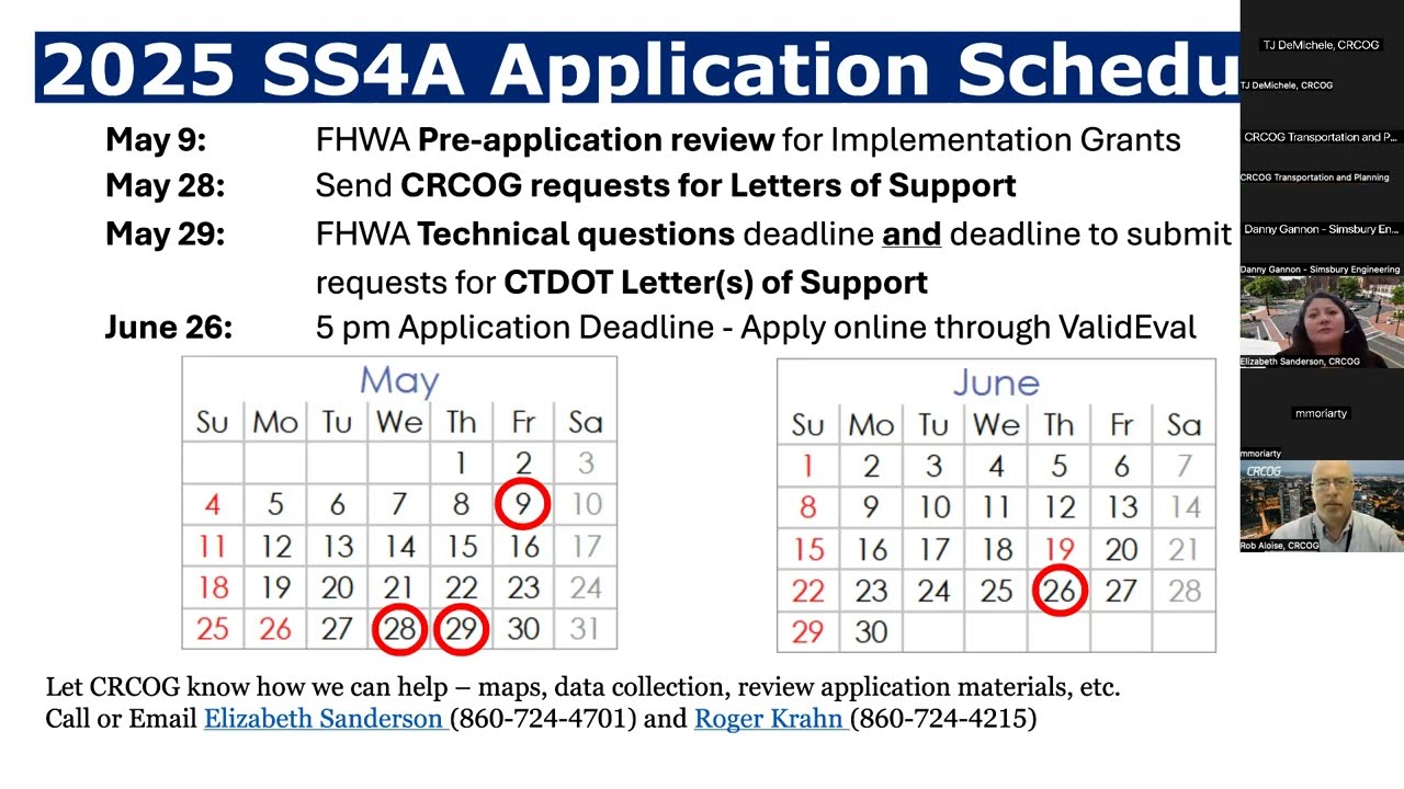 #CRCOGWhat: CRCOG SS4A Workshop