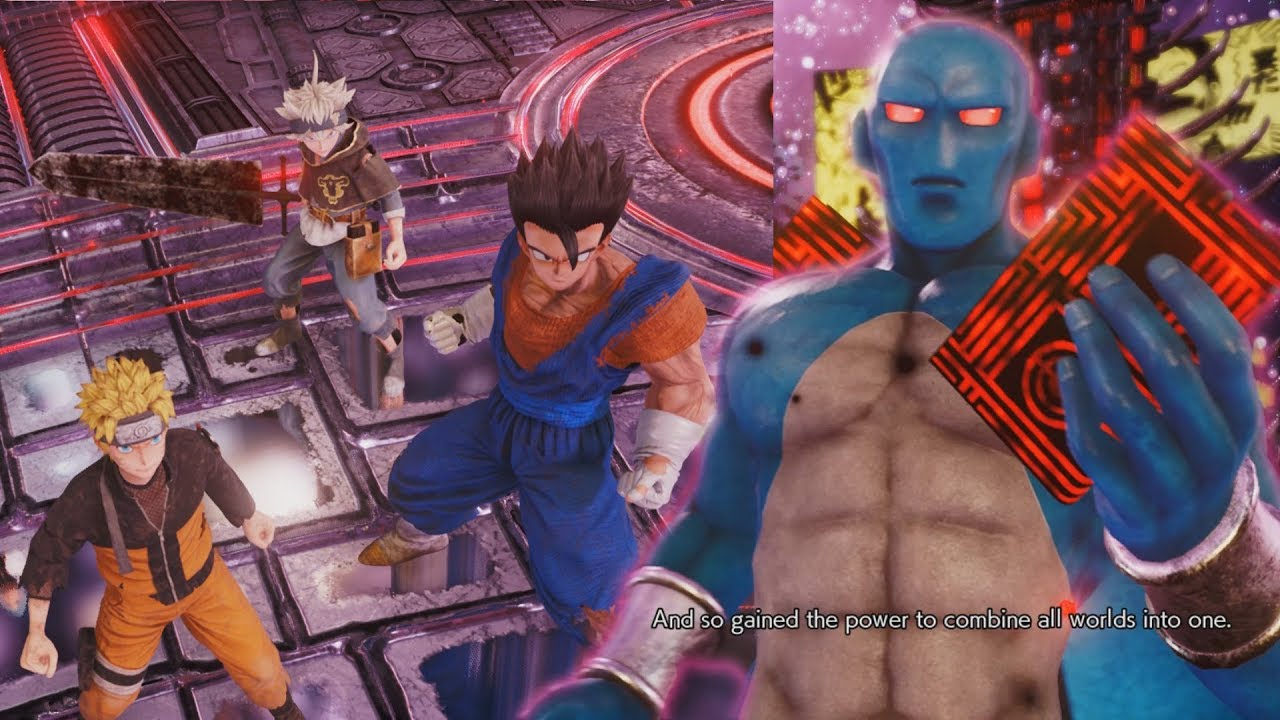 Jump Force PC Walkthrough Part 23 - Prometheus Final Boss Battle Ending + Credits 1080p 60 FPS