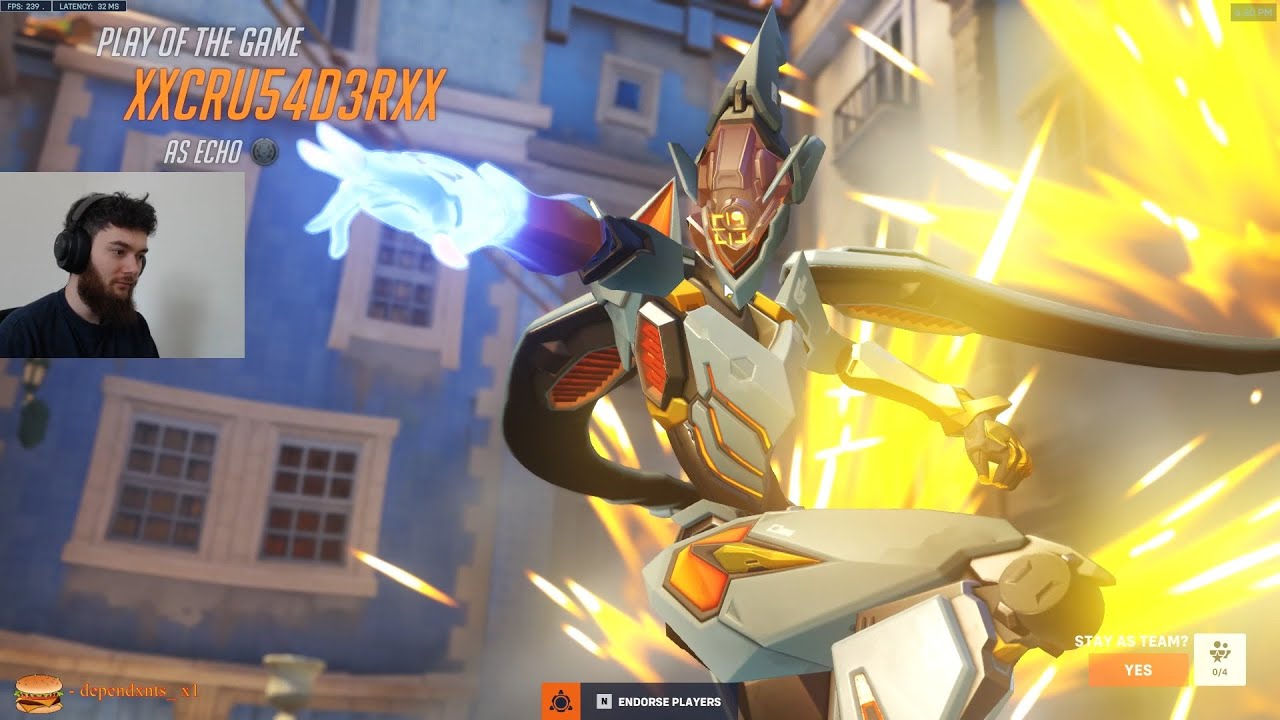 What the DPS Main can do with ECHO - DAFRAN ECHO OVERWATCH 2 GAMEPLAY SEASON 11