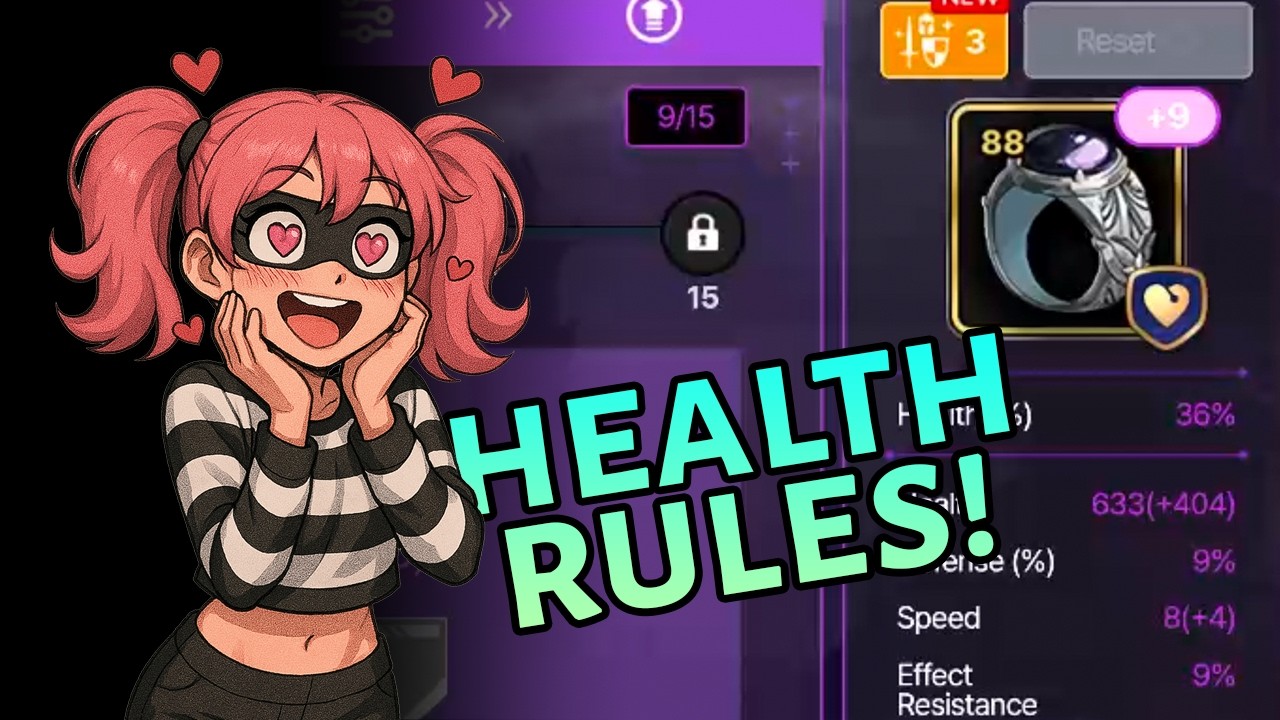 3 Reasons why HEALTH is the best gear to CRAFT! Epic Seven