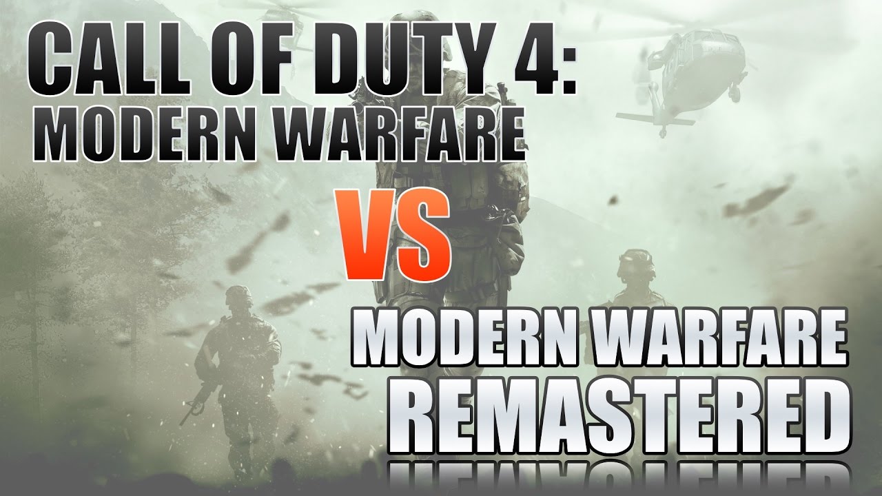 Call of Duty: Modern Warfare Remastered [PS4] vs Modern Warfare [X360]