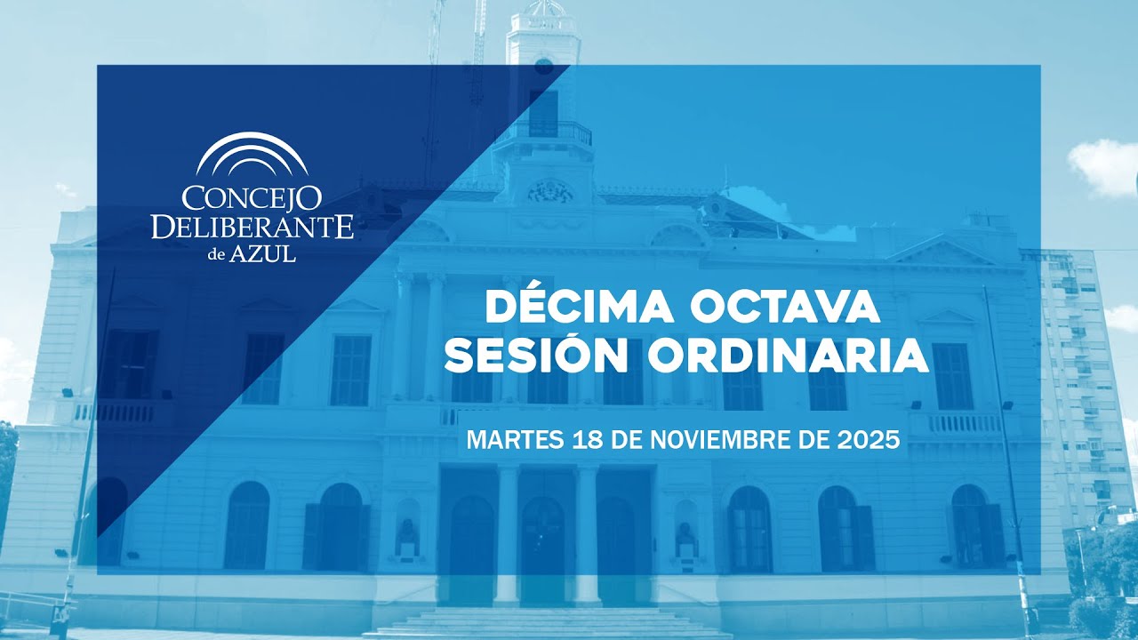 Décima Octava Sesión Ordinaria