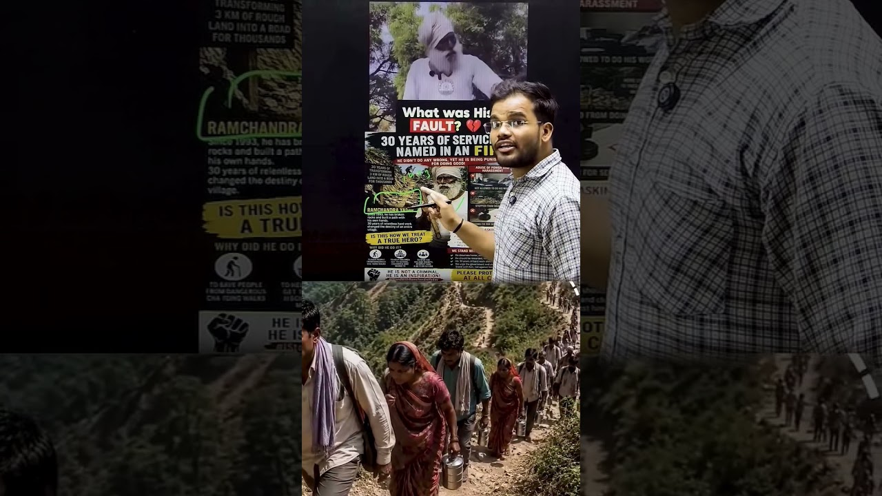 Ramchandra Yadav #trending #manjhithemountainman