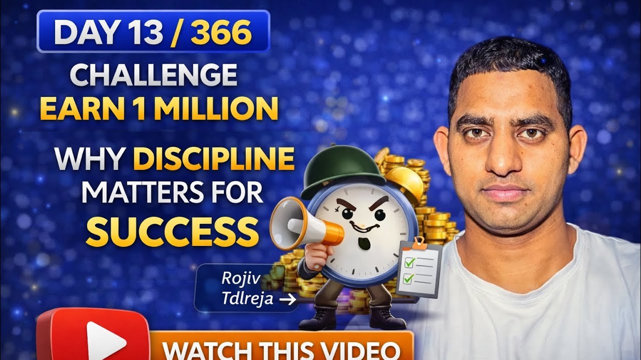 Why Discipline Matters For Success | watch this video | Tajib | challenge Journey 