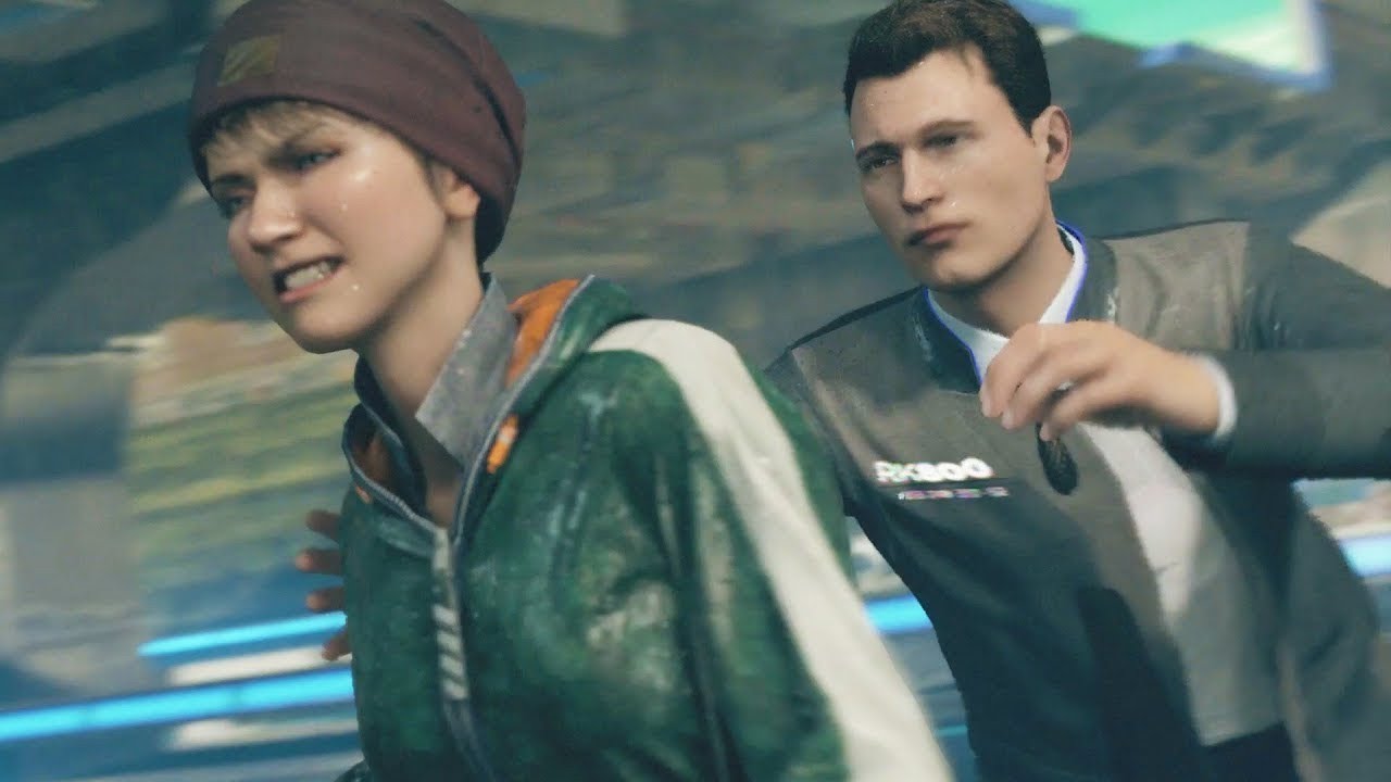 All possible death scenes in the highway  [Detroit become human] ✓