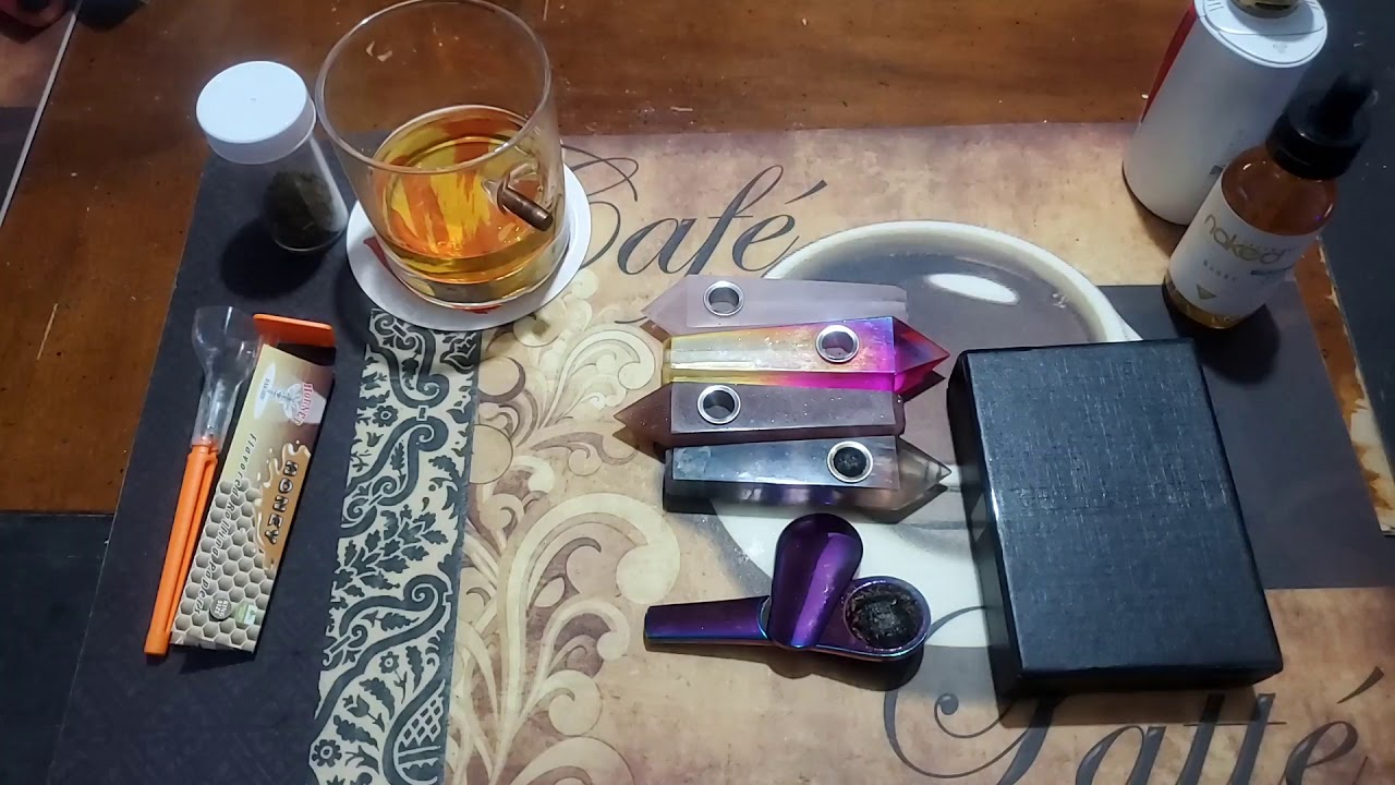 Cool pipes and gadgets under 10$ (healing crystal and spoon pipes)