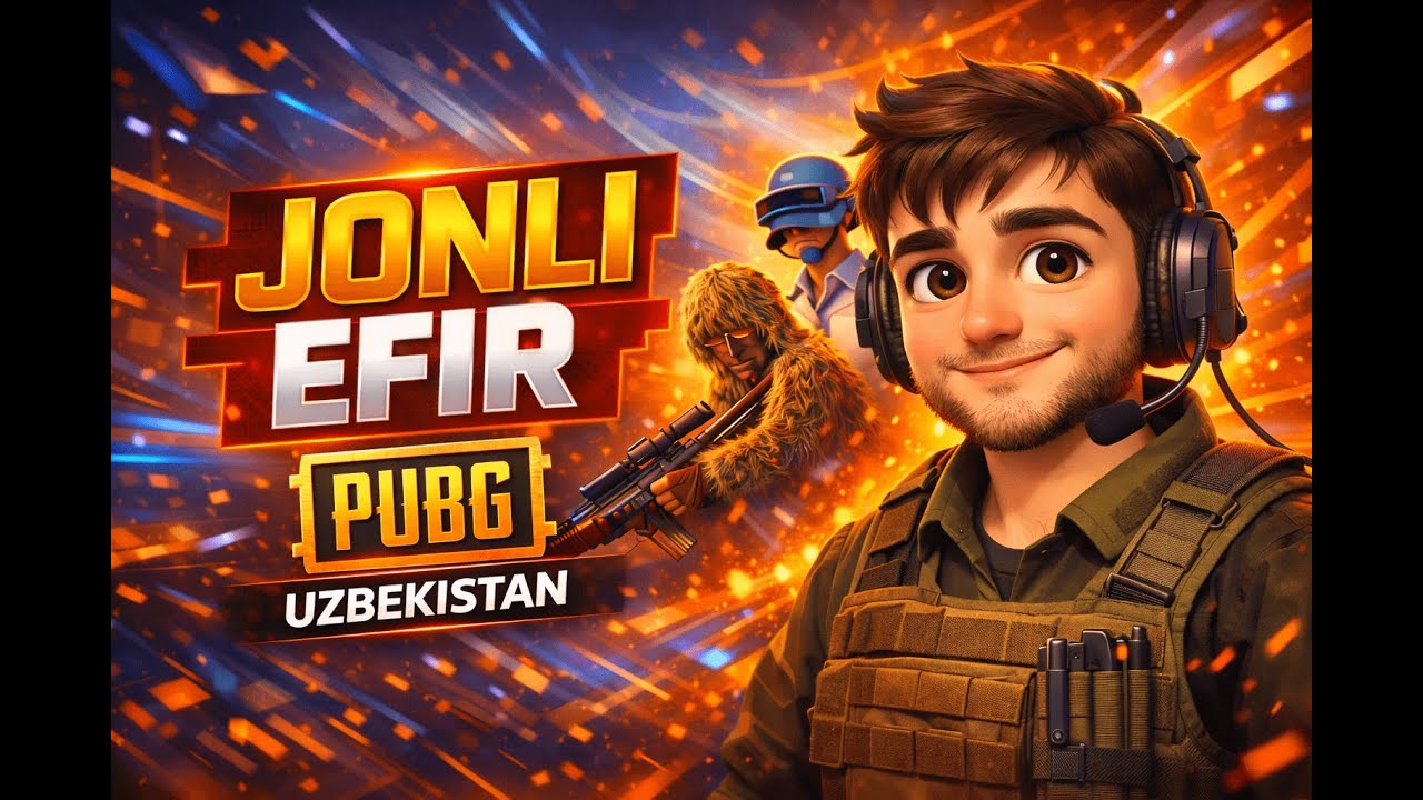 🎮 PUBG Jonli Efir | Lag bosgan Update =)