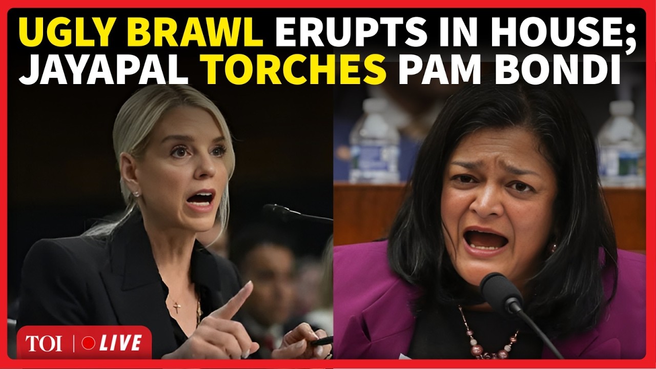 US House LIVE: 'Who Is Responsible': Rep. Jayapal LOSES COOL On Pam Bondi Over Epstein Files Release