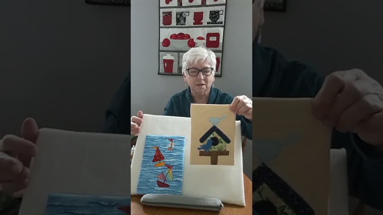 Mini Art Quilts, Wall Hangings