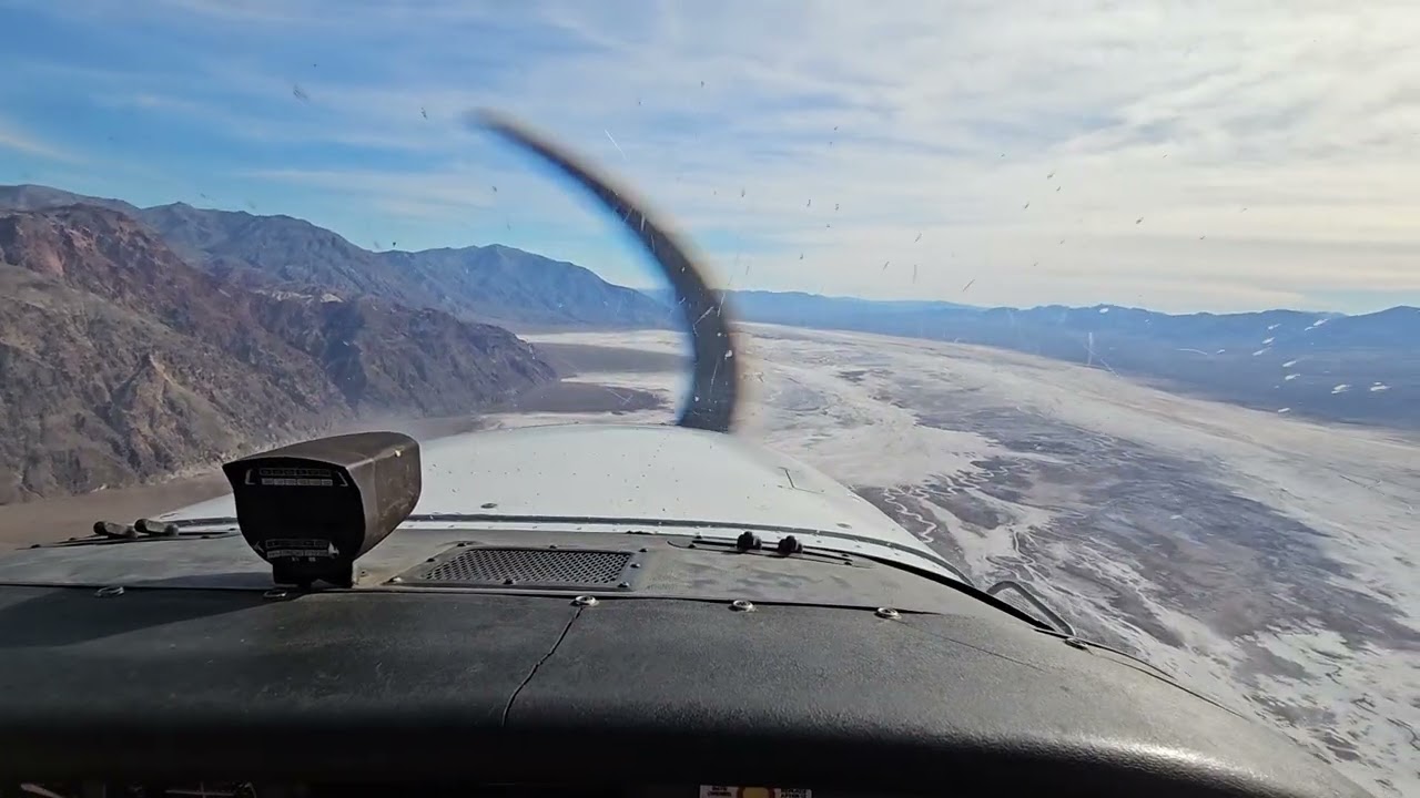 Flying over Badwater Basin & Devil's 😈 Golf Course - 2/23/26