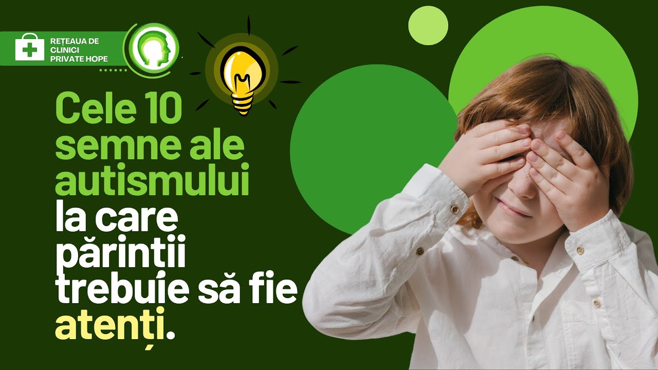 Semnele autismului la copii | Logopedie copii