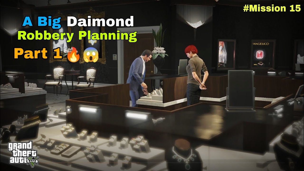GTA 5 | “First Heist 😳 | Michael × Lester | Full Chaos!”