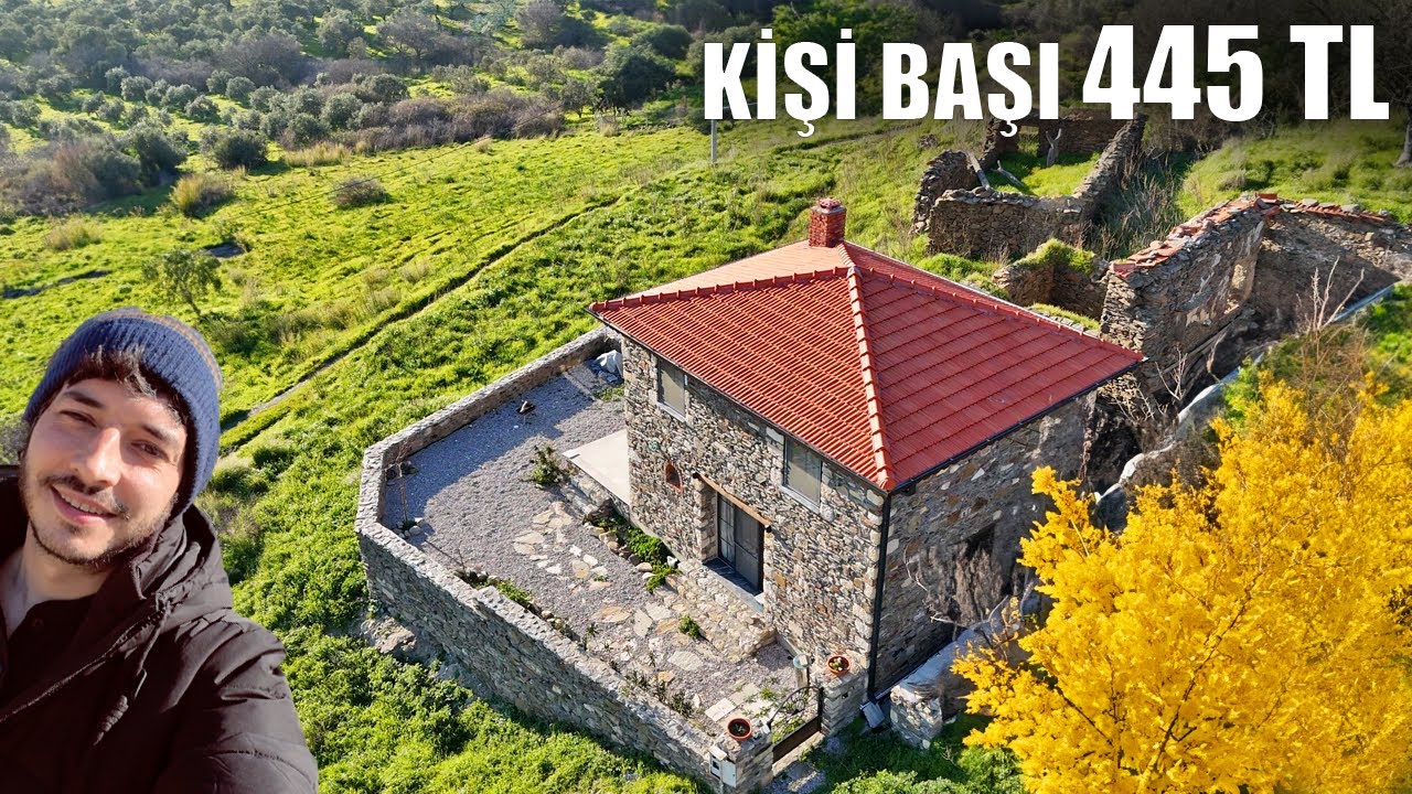 Günlük Kiralık Taş Ev - İZMİR KARABURUN