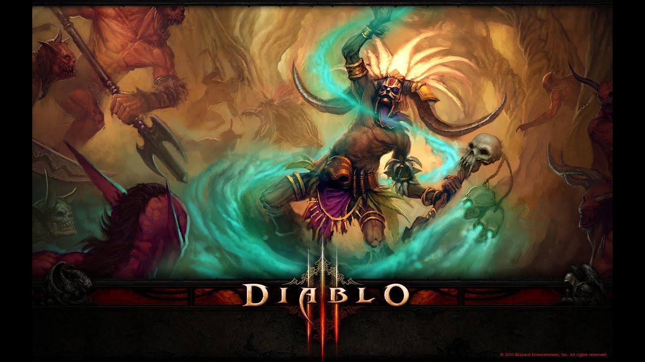 Diablo3: Insane DPS Cloud of Bats WD: 6 Mill CRITS, Solo MP10 Inferno!