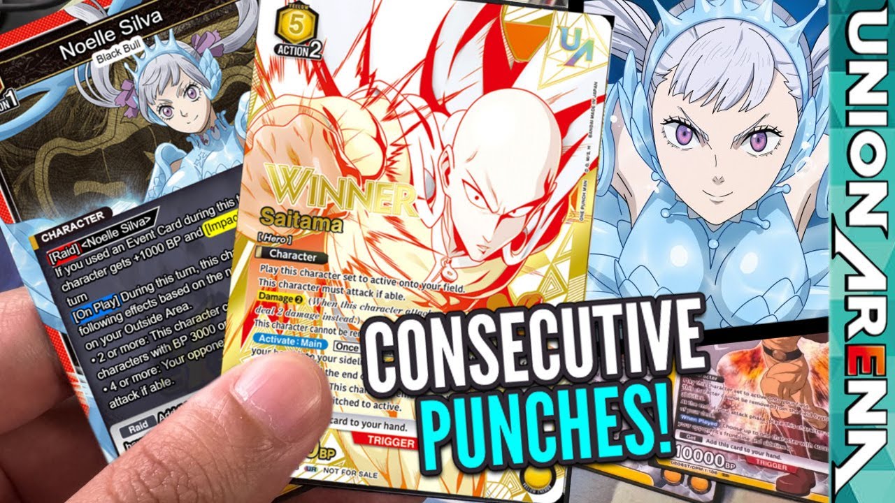 HOW GOOD IS SAITAMA REALLY? | Yellow One Punch Man Vs Red Black Clover | Union Arena