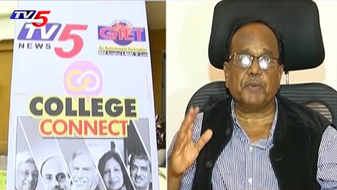 AP IT Advisor JA Chowdary On TV5 College Connect Program | TV5 News