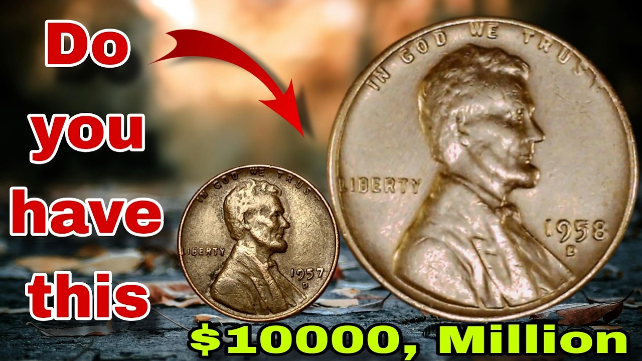 Could Your 1957D or 1958D Penny Be Worth Millions? Rare USA Coin Collection Guide