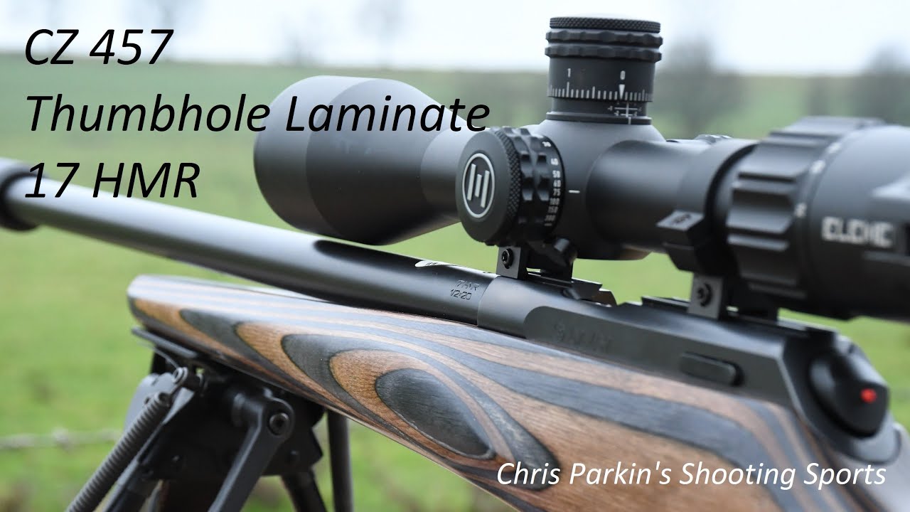 CZ 457 Thumbhole Laminate 17 HMR REVIEW