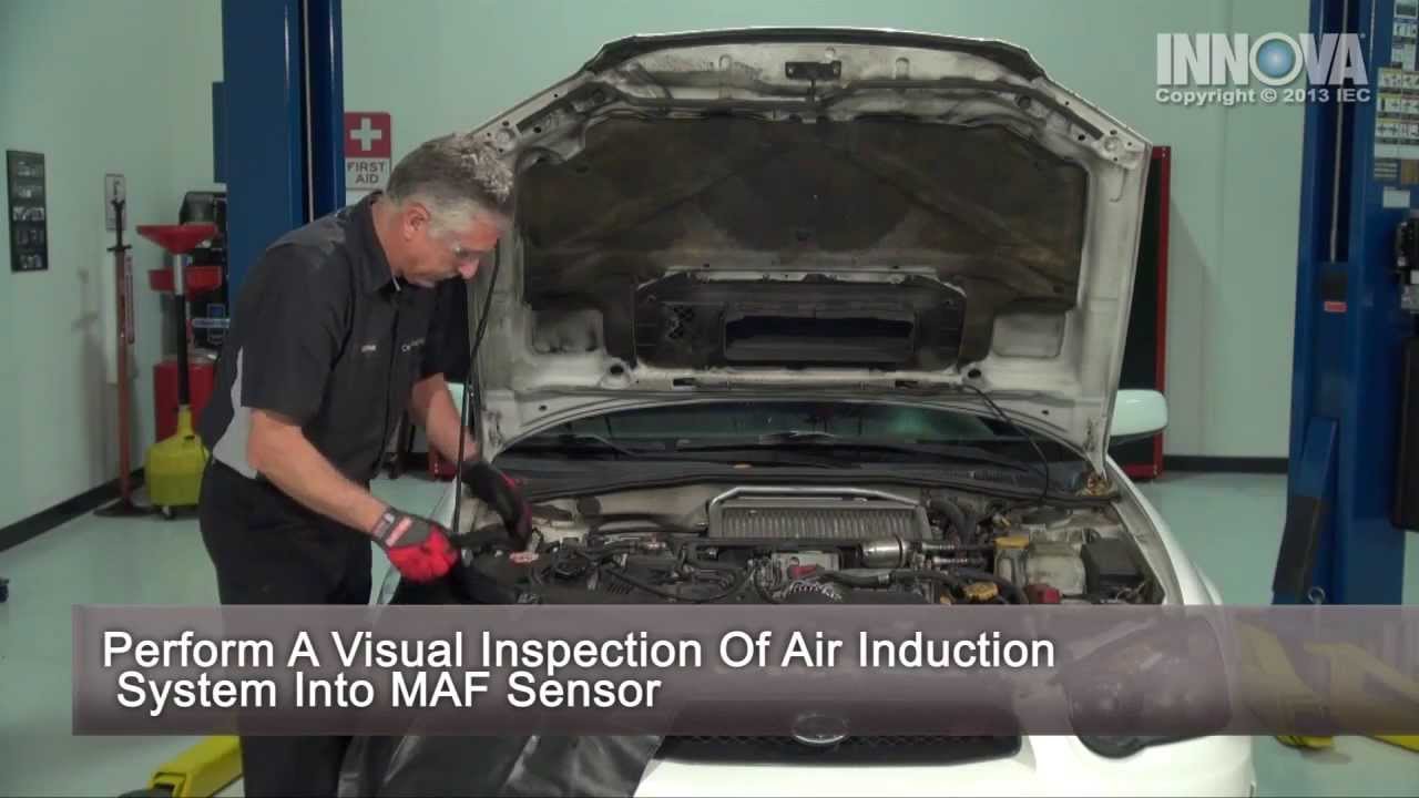 How to diagnose a Misfire with Drivability Issue - Mass Air Flow Sensor - 2005 Subaru Impreza WRX