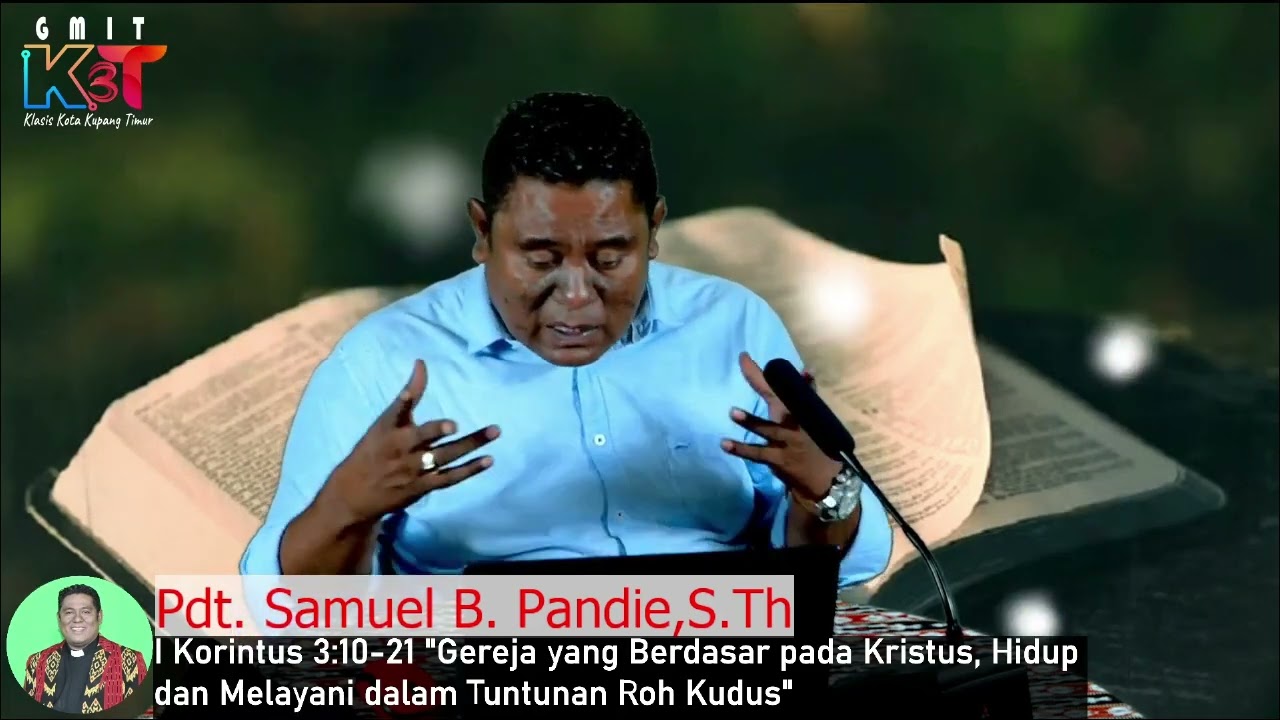 Gereja yang Berdasar pada Kristus, Hidup dan Melayani dalam Tuntunan Roh Kudus