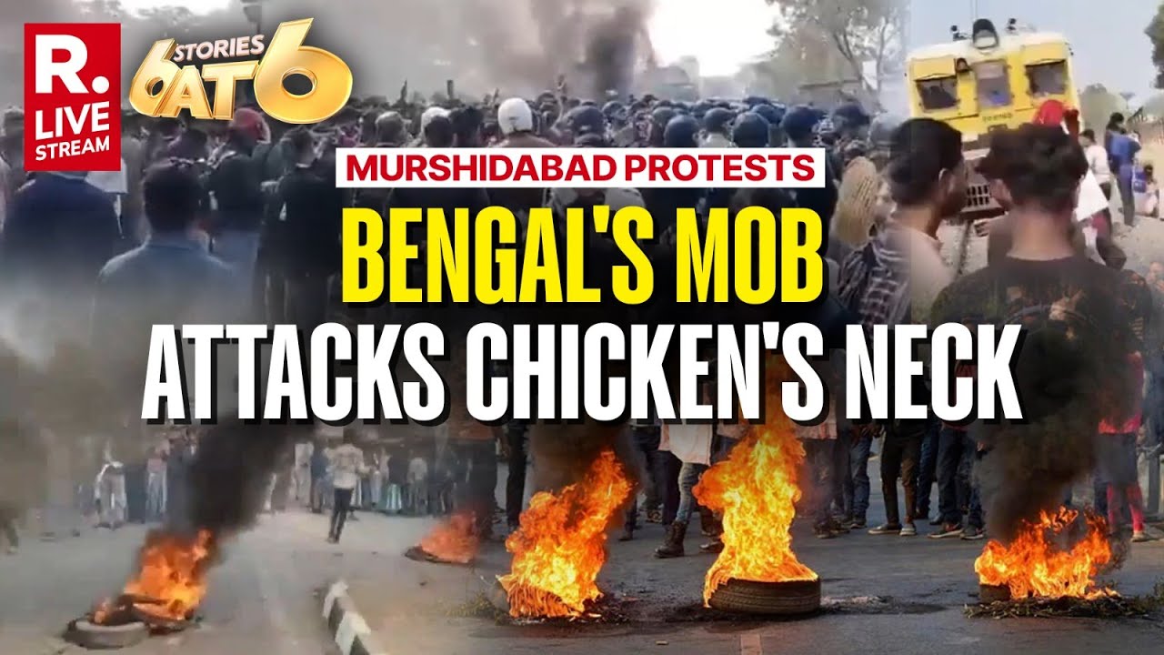 6 Stories At 6 LIVE: Mobocracy In Bengal Spirals Out Of Control | BJP Flags K'Taka Infiltration