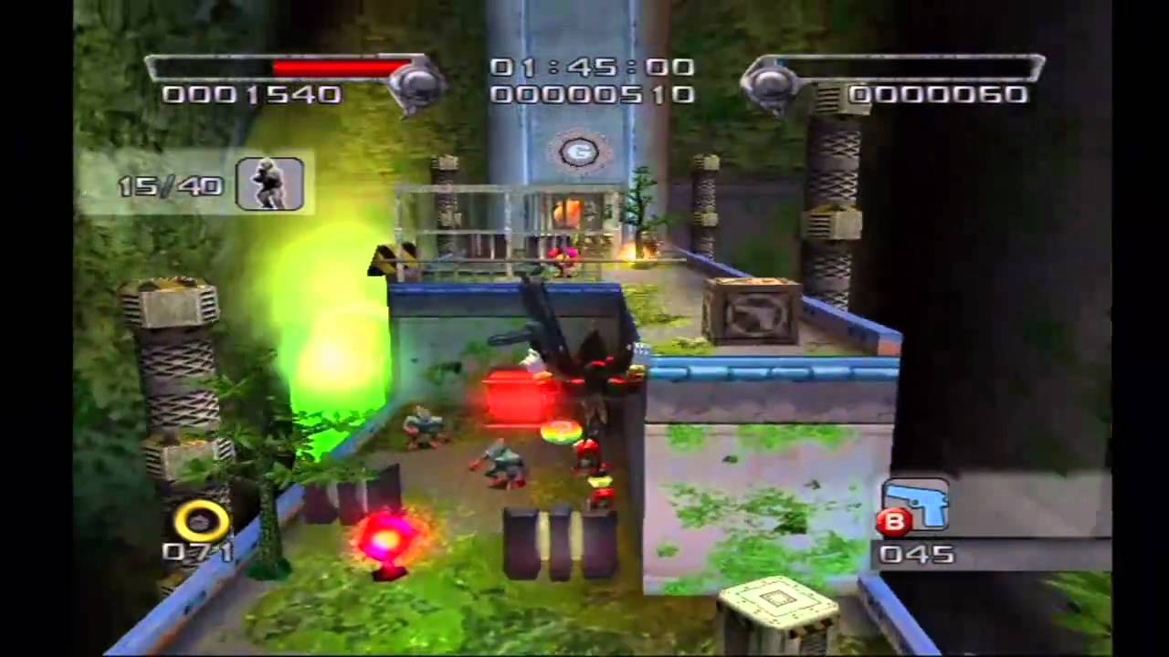 Shadow the Hedgehog: Stage 3-2 Prison Island (Dark Mission no com)