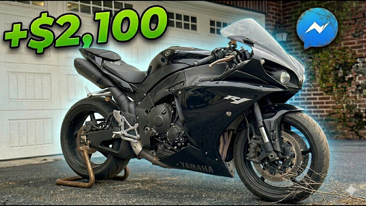 Flipping a LOW mileage R1 on Facebook Marketplace (Worth It?)