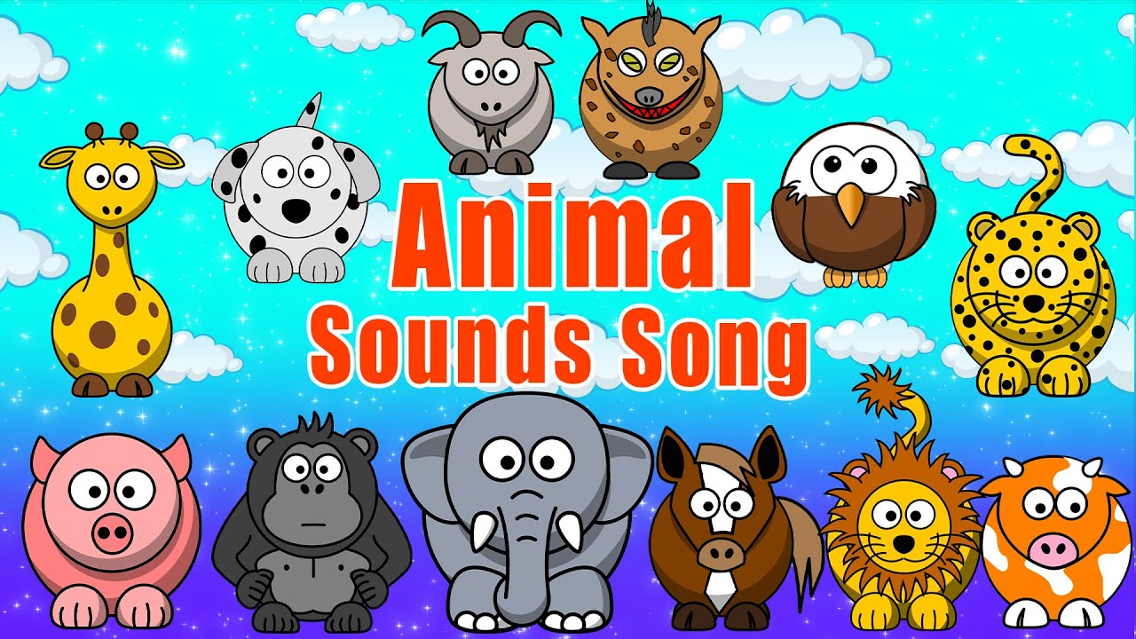 Animal Sounds Song 0084 | Rhymes for Babies | LittleKidsTV