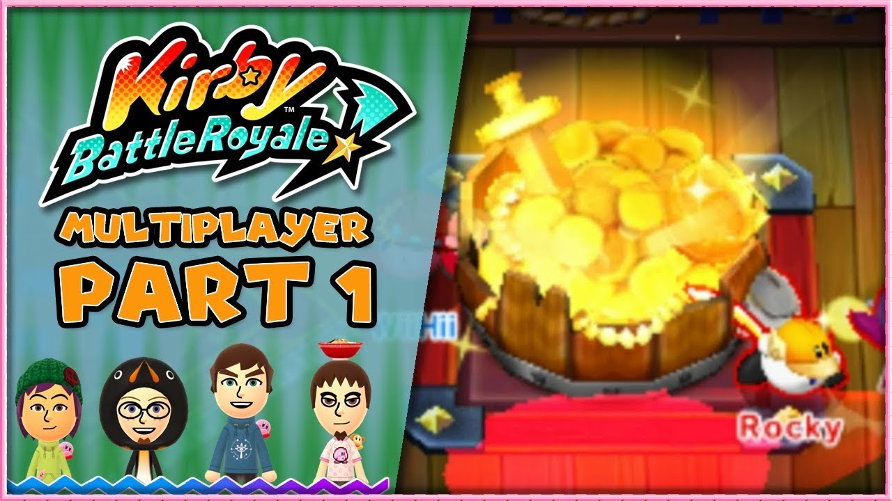 ALREADY HECTIC! - Kirby Battle Royale | Multiplayer - Part 1 | WiiHii
