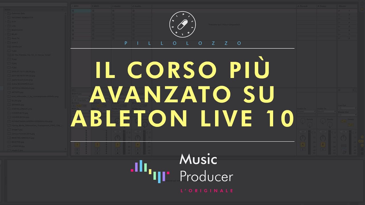 Trailer EVOLUTION PRO - Il corso pi&ugrave; avanzato in Italia su Ableton LIVE 10