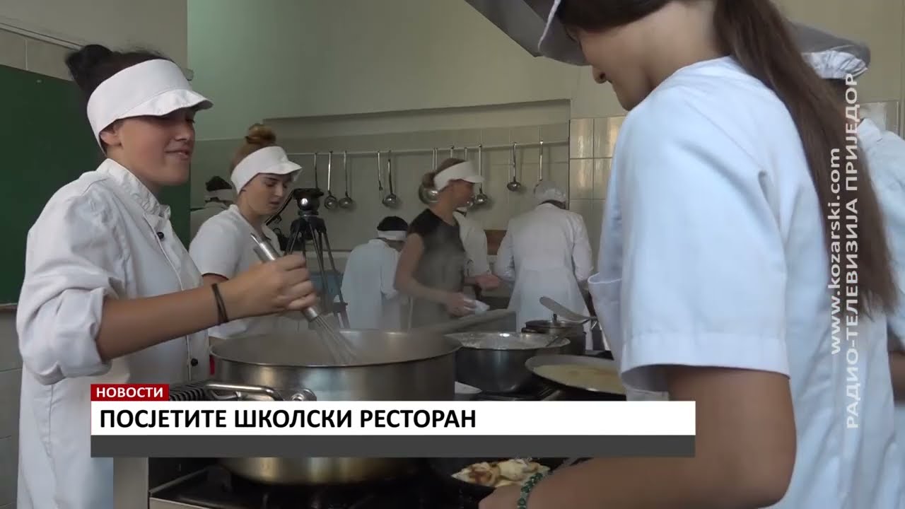 NA MENIJU UGOSTITELJSKO-EKONOMSKE ŠKOLE RAZNOVRSNA  JELA, PO POVOLJNIM CIJENAMA