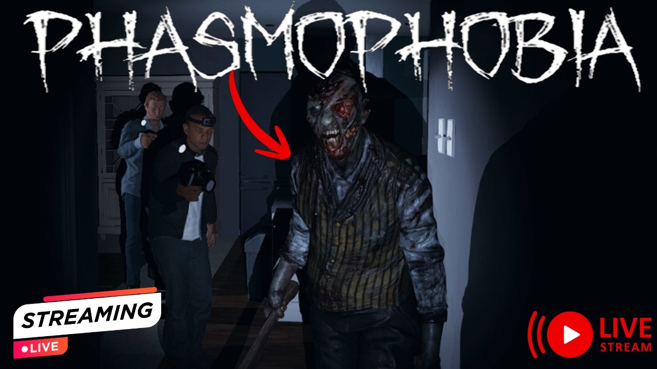 LIVE: Προσπαθούμε να ΜΗΝ ΦΟΒΗΘΟΥΜΕ στο Phasmophobia!!!