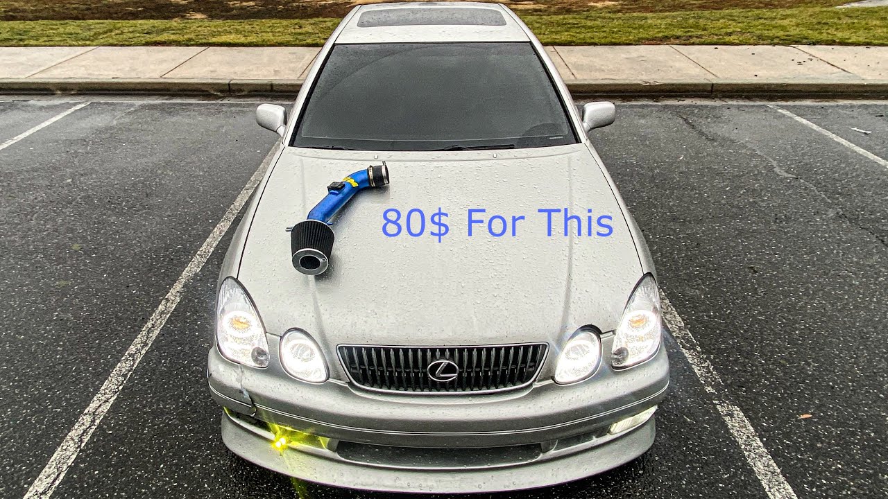Установка впуска AEM на мой Lexus GS300 (мысли и выводы)