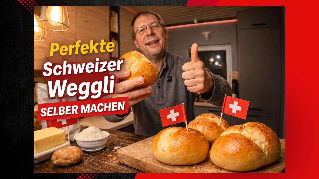 Schweizer Weggli backen: Das einfache Rezept