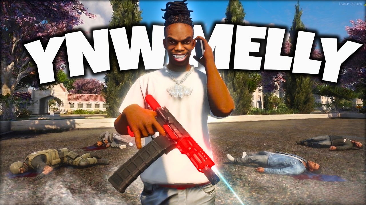 I became YNW MELLY and CRASHED out with KING VON in CHICAGO in GTA 5 RP !