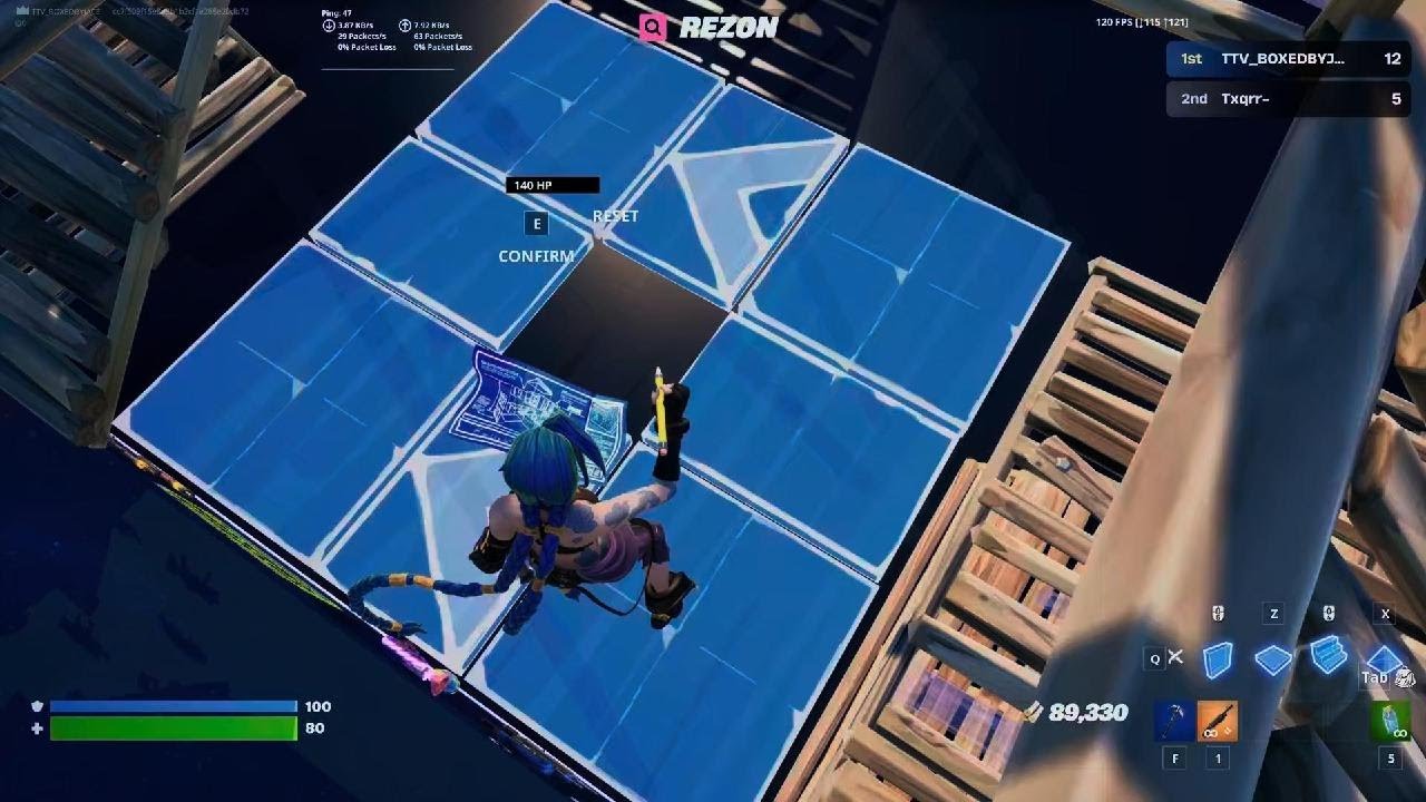 playing fortnite kbm