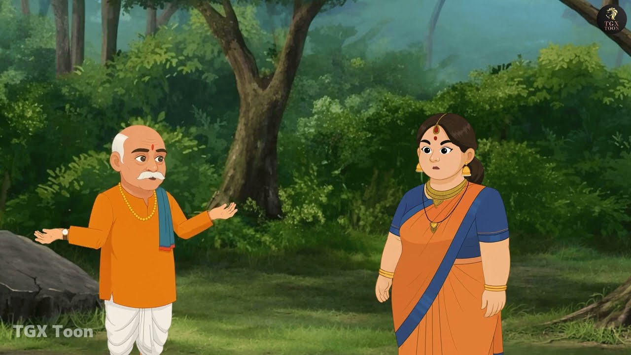 ভাগ্যবান কাঠুরে ও বিচিত্র সোনার পাখি | Moral Stories Cartoon Bengali| Fairy Tales Cartoon Bengali|