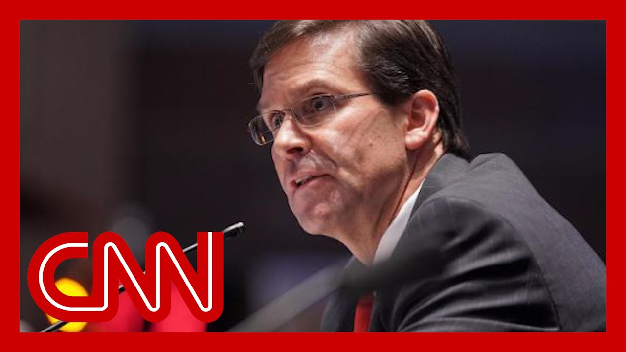 Mark Esper fired as defense secretary