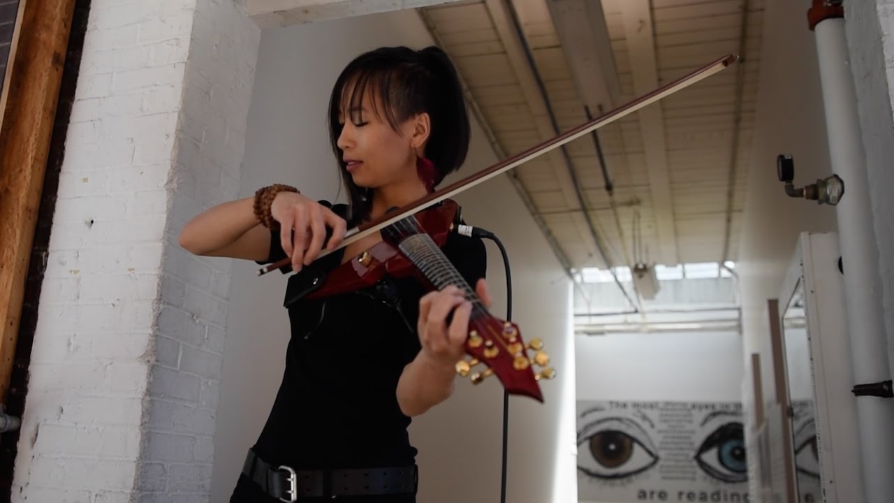Victoria Yeh plays Jean-Luc Ponty's Cosmic Messenger