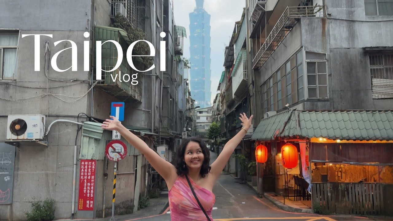 taiwan 2025 pt 1 🇹🇼  ₱15,000 budget, exploring ximending night market and zhongshan district