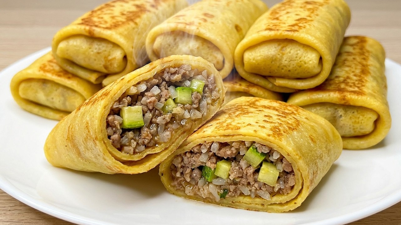 Всі питають, що в середині! Млинці з секретною начинкою