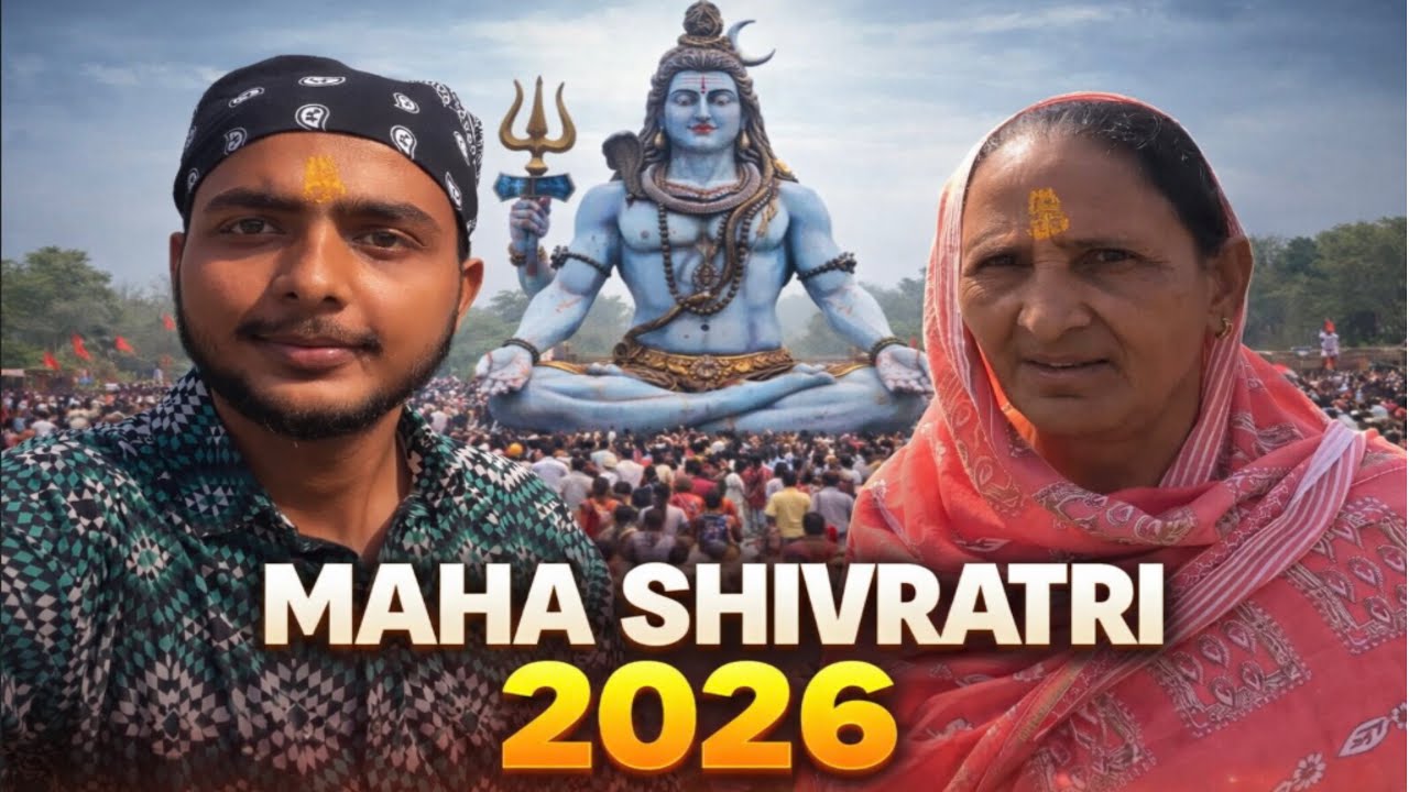 Maha Shivratri 2026 Vlog | Prachin Shiv Mandir Darshan | Bhakton Ka Josh 🔱 | Deep Dhaliwal
