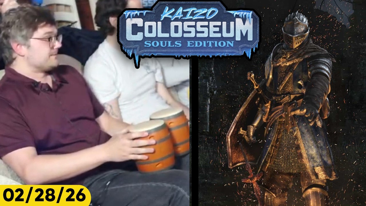 Playing Dark Souls W/ DK Bongos (and other wacky controllers)
