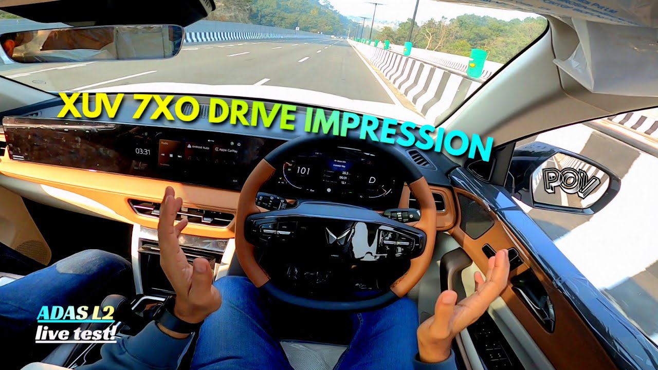 क्या नई Mahindra XUV 7XO Diesel Automatic सच मे SUV King है? 👑  Full Hindi Drive Review ❤️ #xuv7xo
