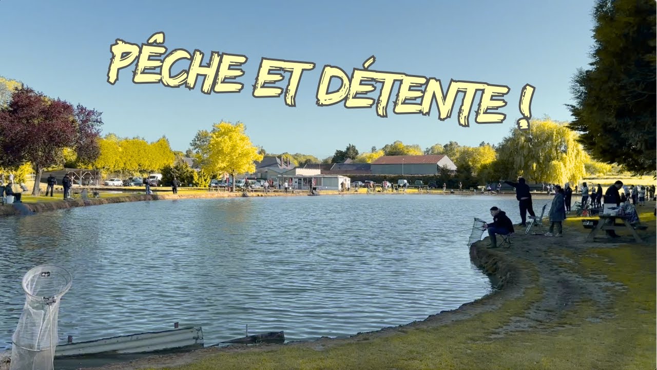 Journ&eacute;e de p&ecirc;che &agrave; la truite aux &Eacute;tangs de Cilly