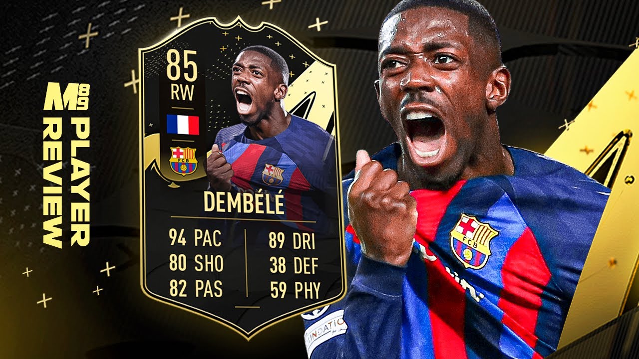 FIFA 23 TOTW DEMBELE PLAYER REVIEW | 85 TOTW DEMBELE REVIEW