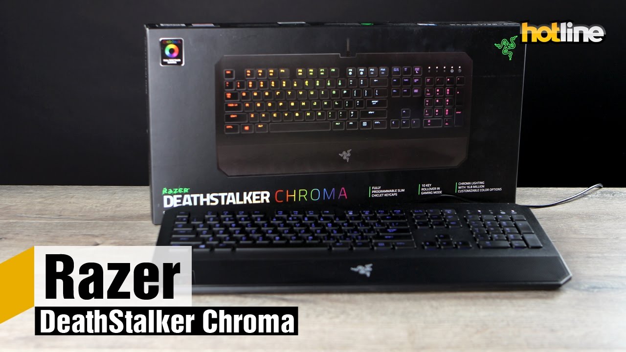 Razer DeathStalker Chroma — обзор игровой клавиатуры