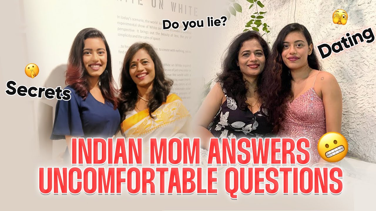 Asking My Mom Awkward Questions You Sent | Hindi Video | Ayushi Mathur