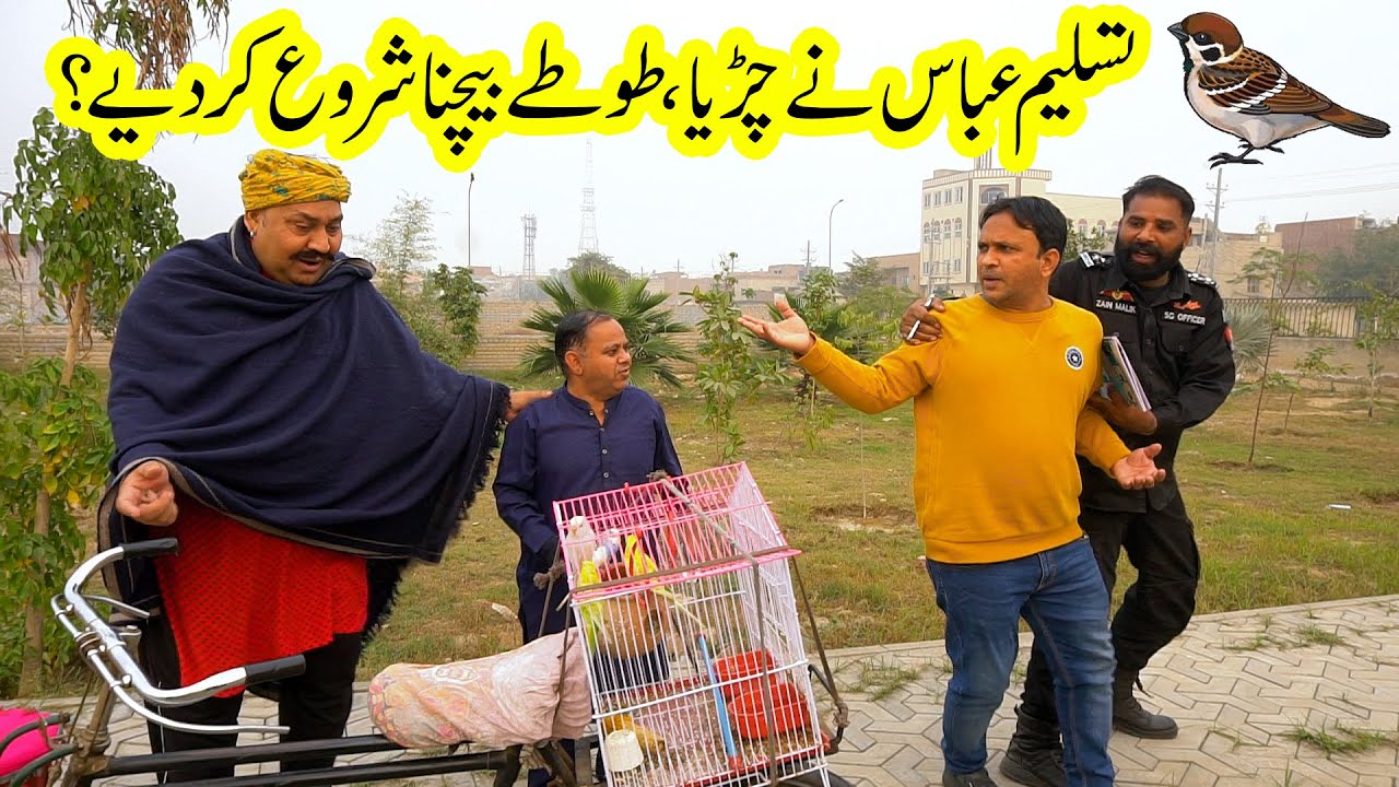 Tasleem Abbas Best Comedy || Parindo Ka Karobar Kar Liya || Soni @RanaIjaz.